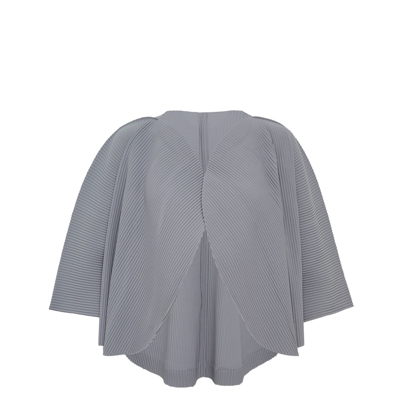 Circle Pleats Cardigan