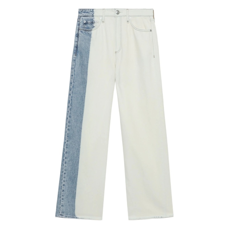 Featherweight Logan Mid-Rise Wide Leg Jeans