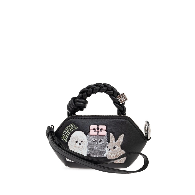 Ganni Bou Bag Nano Animals