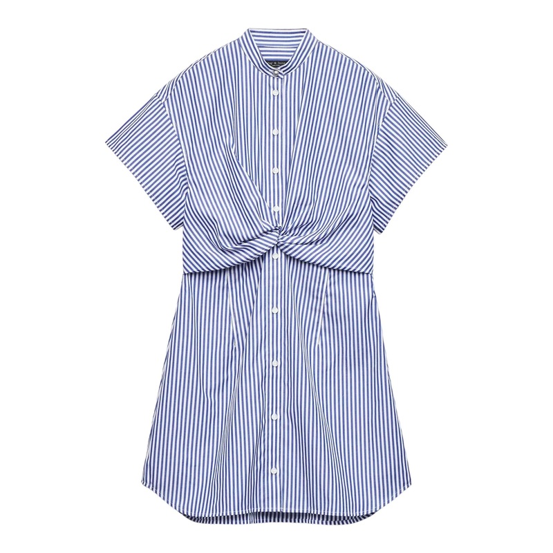 Gretchen Stripe Poplin Dress