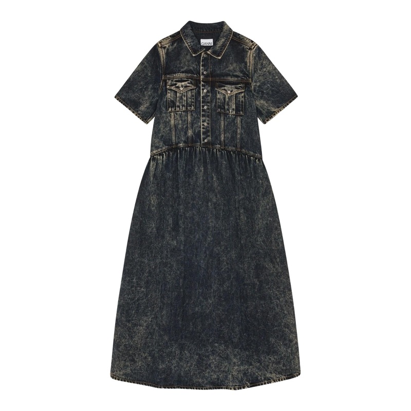 Light Denim Long Dress