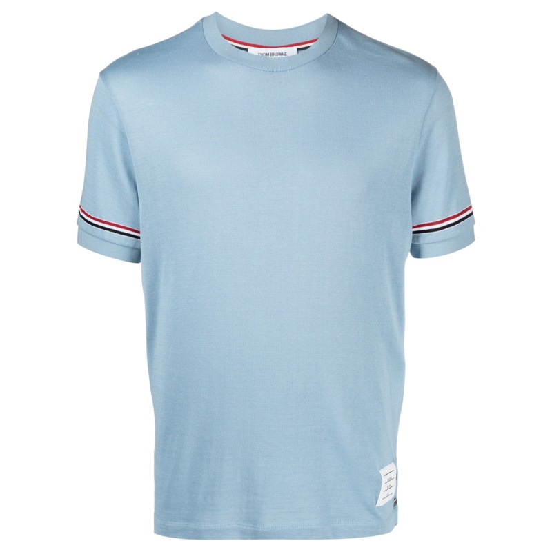 Light Weight Cotton Stripe Tee Men