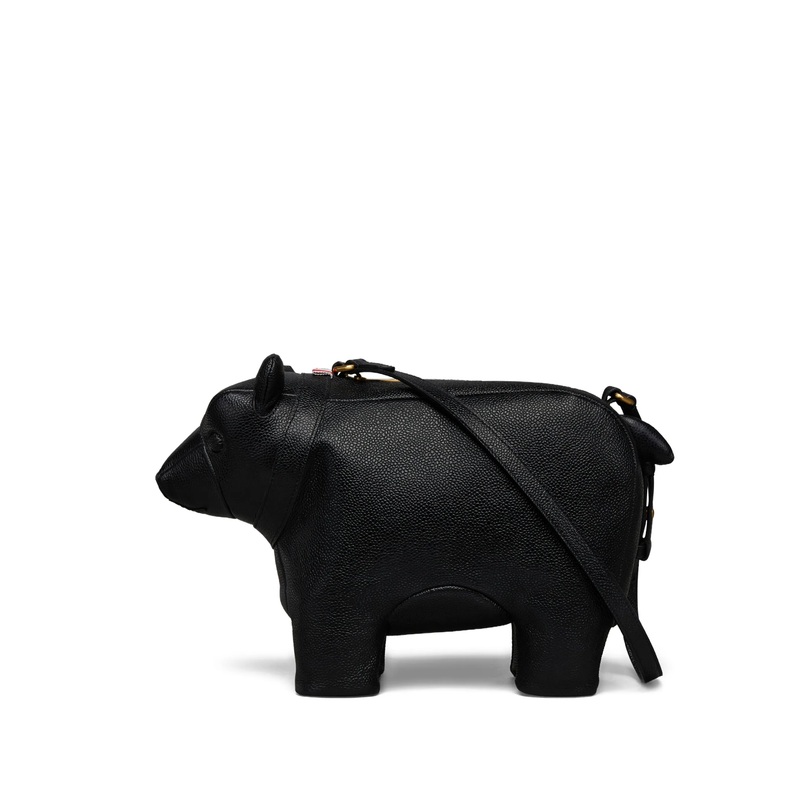 Pebble Grain Bear Baguette Women