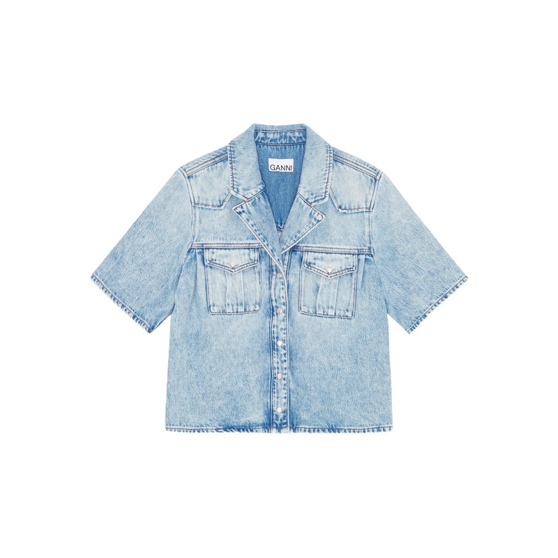 Soft Rigid Denim Shirt