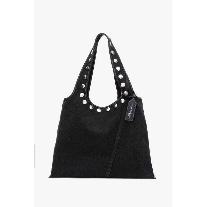 Washed Denim Market Tote