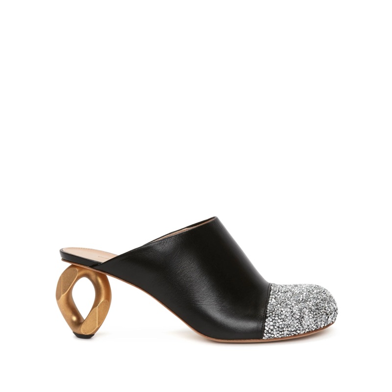 Ankle Boot Chain Heel