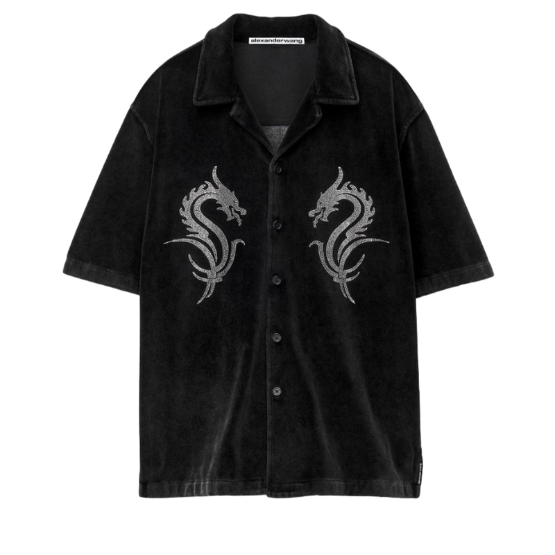 Dragon Hotfix Shirt In Velour