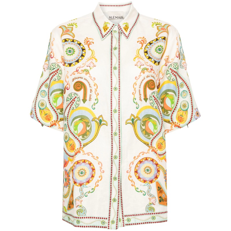 Pinball Linen Shirt