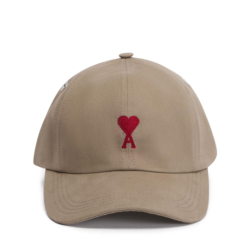 Red Ami de Coeur Embroidery Cap