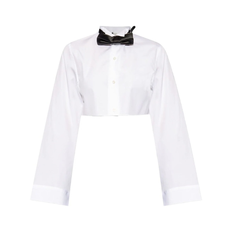 Cotton Broad X Polyester Satin Blouse