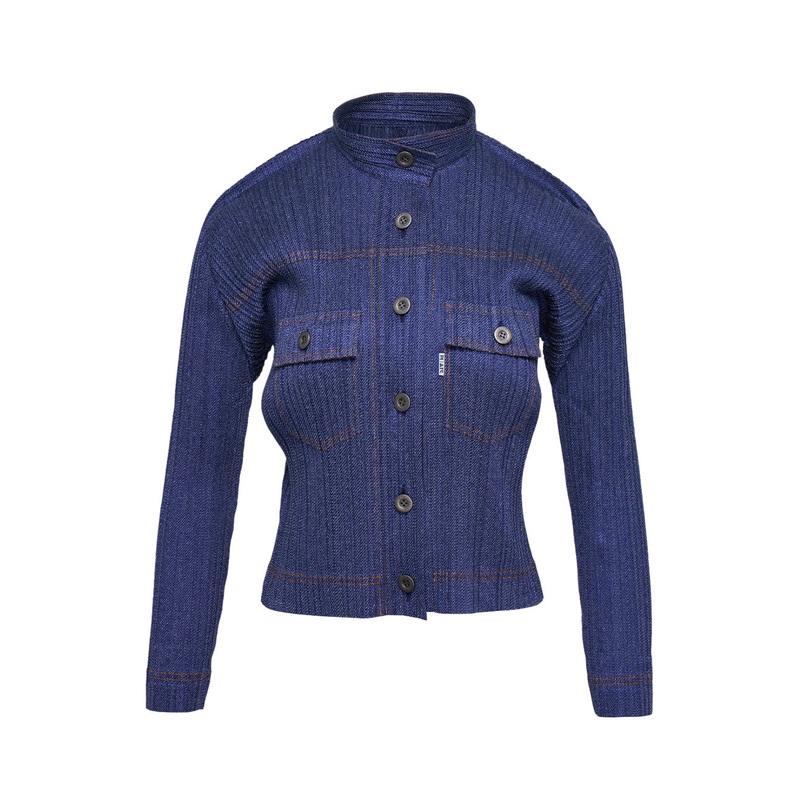 Cotton Denim Blouson