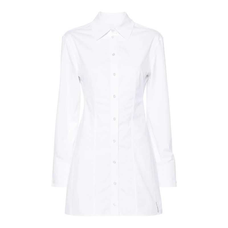 Mini Shirtdress In Organic Cotton