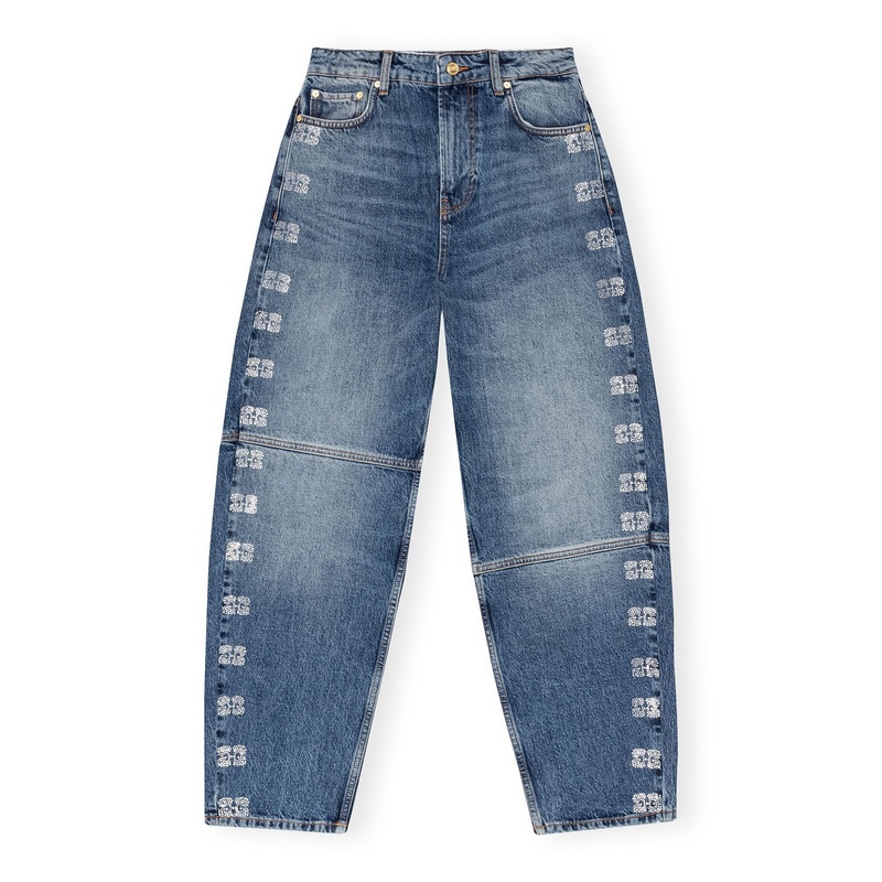 Sparkle Logo Stary Jeans