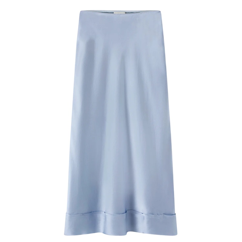 Stella Silk Satin Skirt