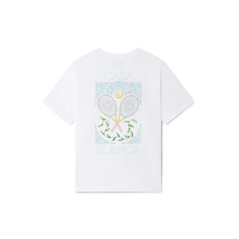 Tennis Pastelle Printed T-Shirt
