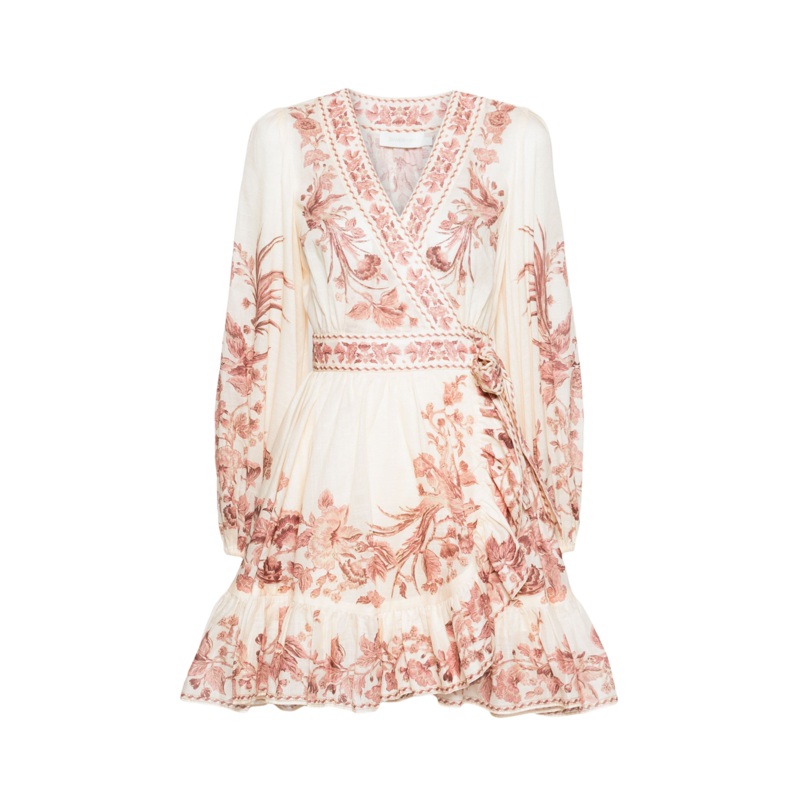 Waverly Wrap Mini Dress