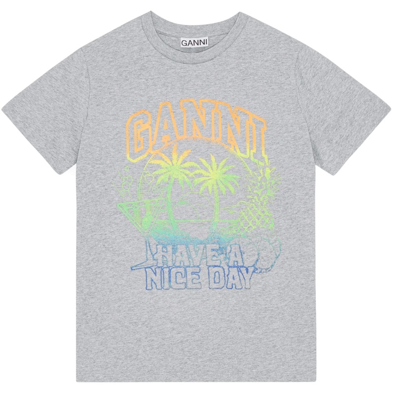 Basic Jersey Holiday Relaxed T-Shirt