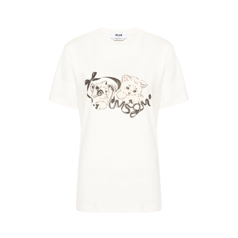 Cat & Ribbon T-Shirt