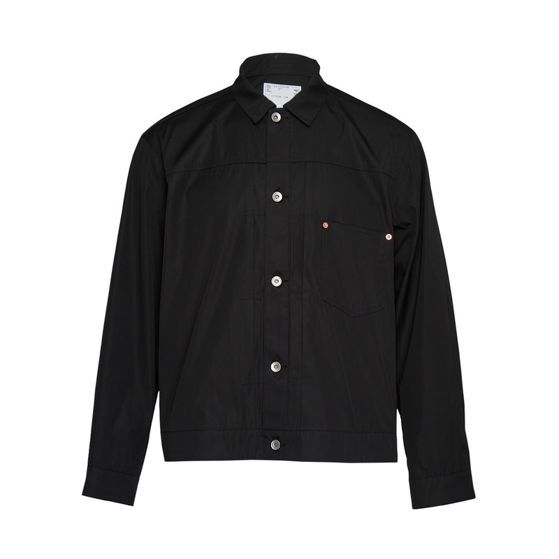 Cotton Poplin Shirt Jacket