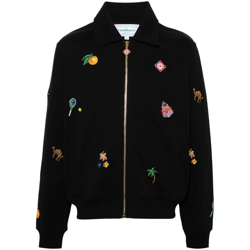 Elements Crayon Embroidered Sweater