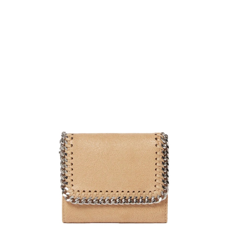 Falabella Small Flap Wallet Eco Shaggy Deer
