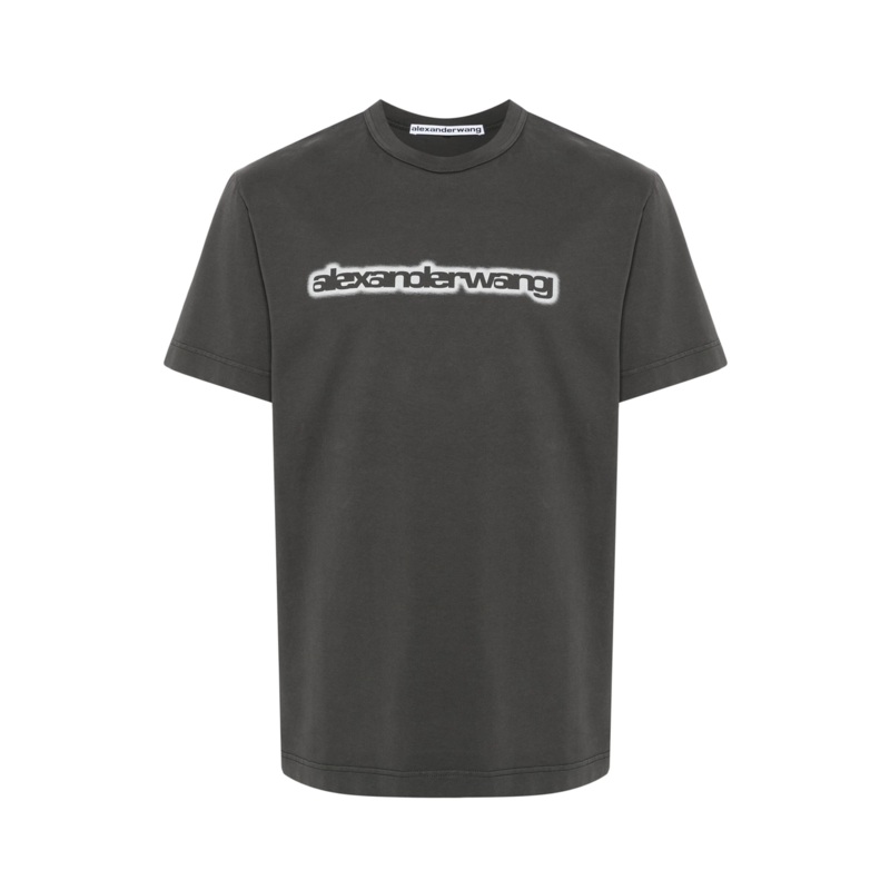 Halo Print Tee In Cotton Jersey