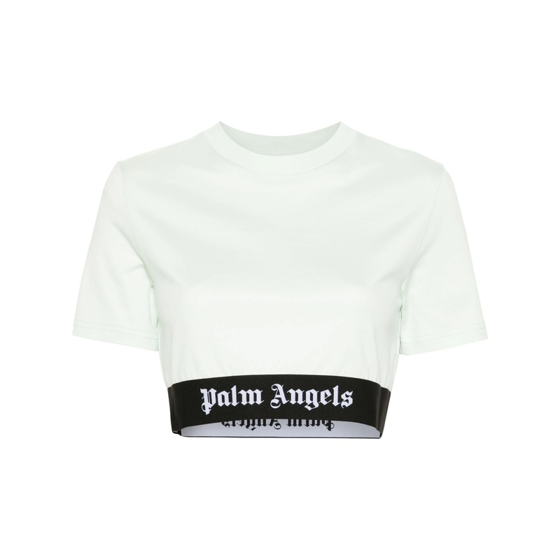 Logo Tape Cropped Tee