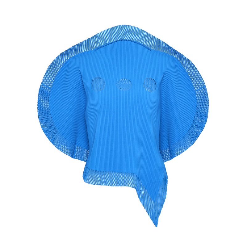 Pop Pleats Ellipsis Top