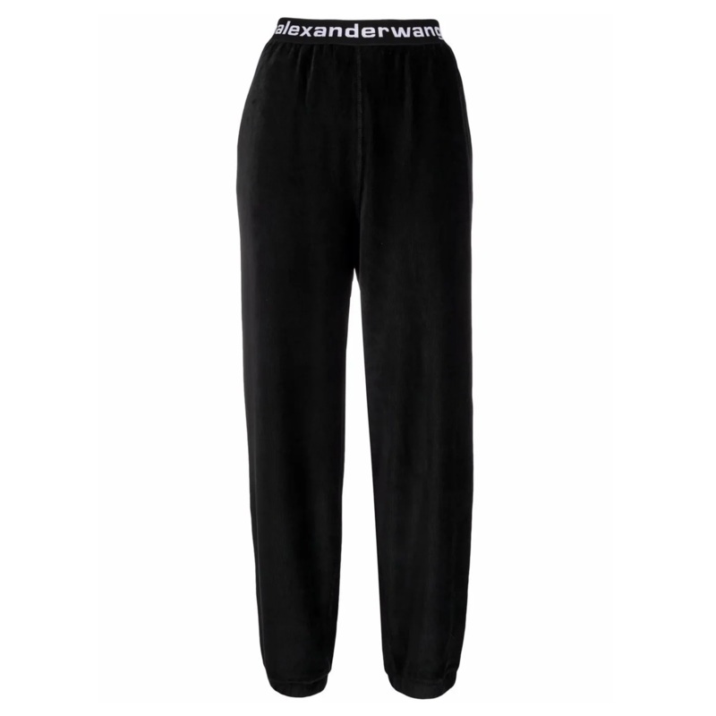 Stretch Corduroy Pant With Logo Waistband