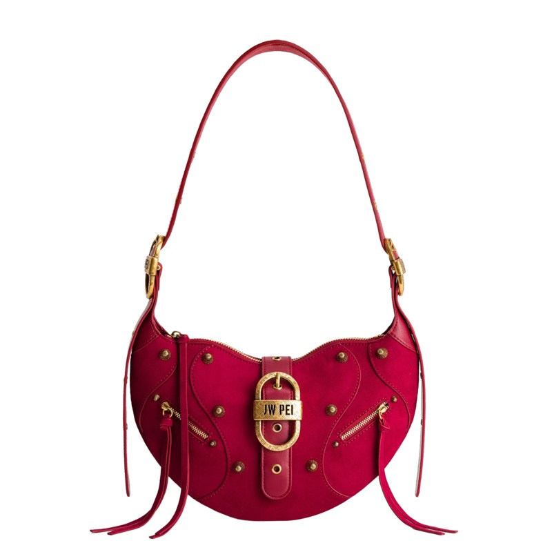 Tessa Suede Shoulder Bag