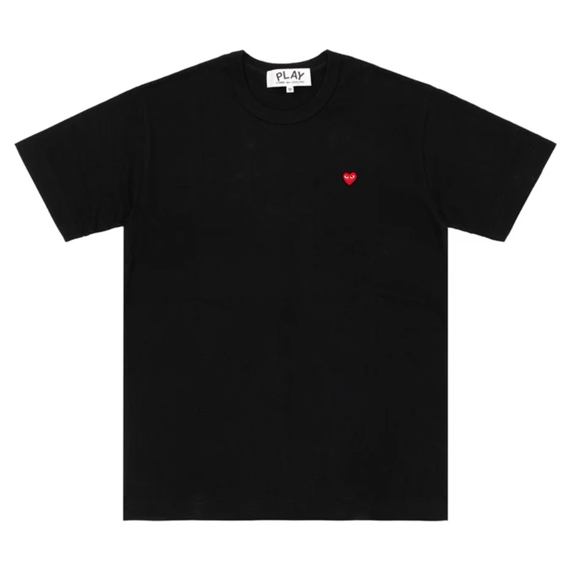 Classic Tee With Mini Red Emblem Unisex