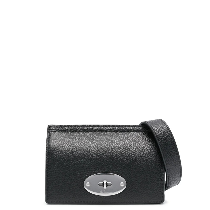 East West Antony Pouch Black Small Classic Grain