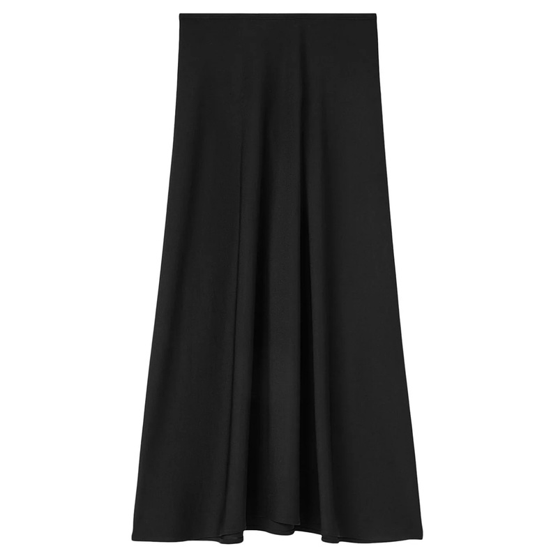 Fluid Mid Length Skirt