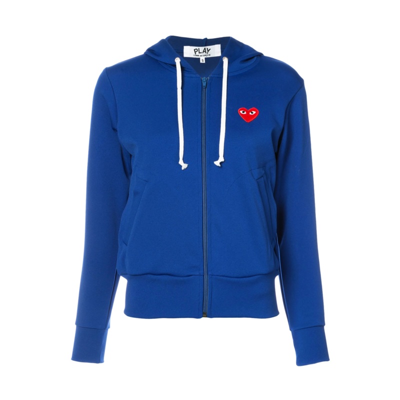 Red Emblem Hoodie Women