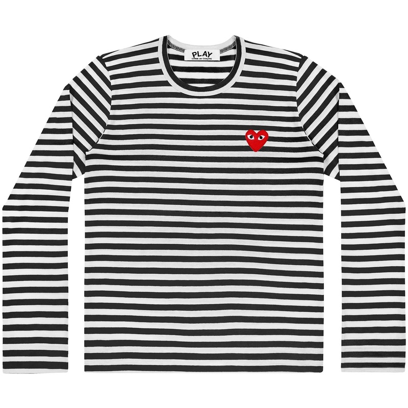 Stripes With Red Emblem Men