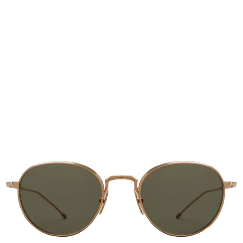 Titanium Round Sunglasses Unisex