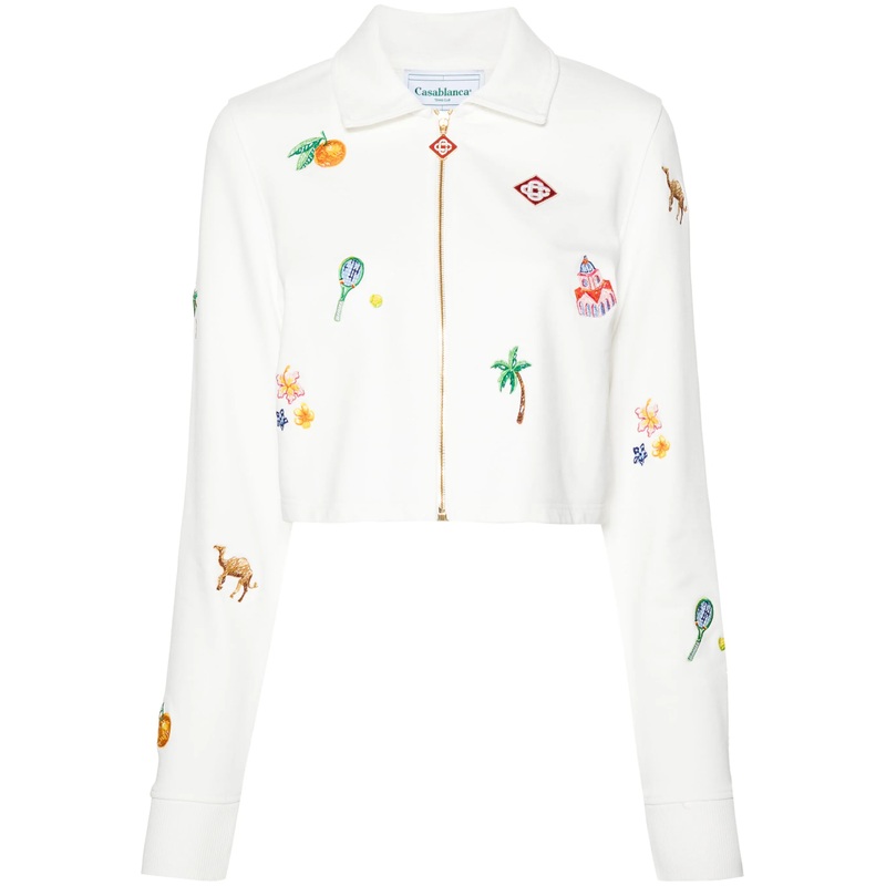 Elements En Crayon Cropped Track Jacket