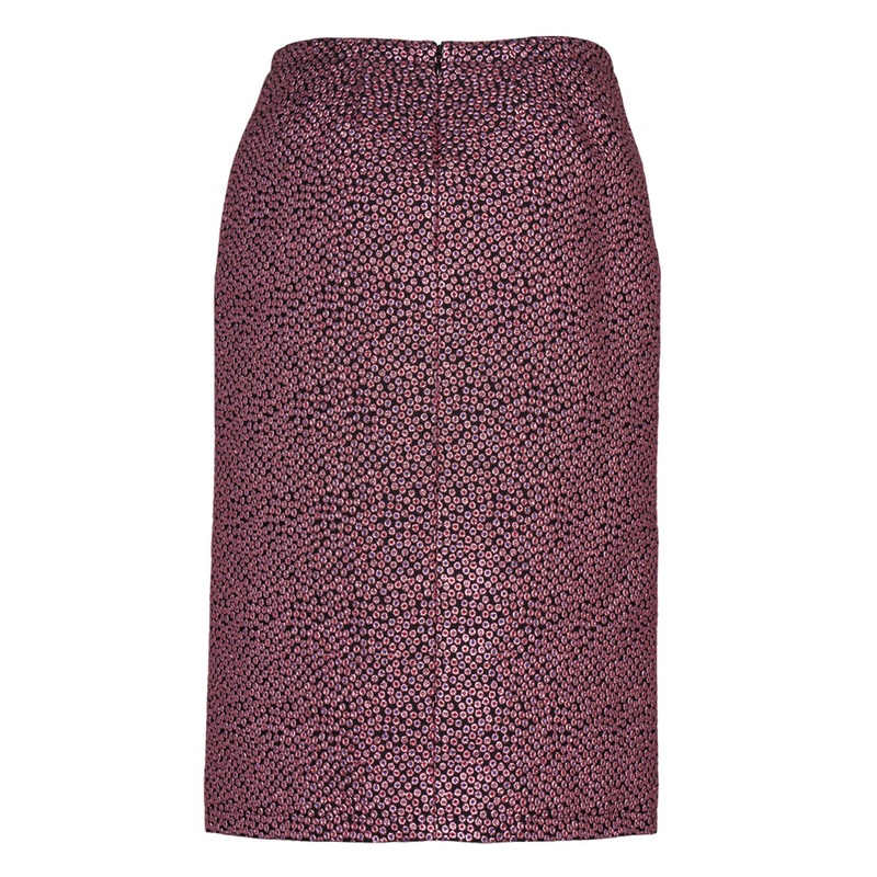 Emb Center Slits Skirts