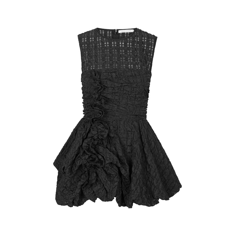 Gianna Top Check Seersucker