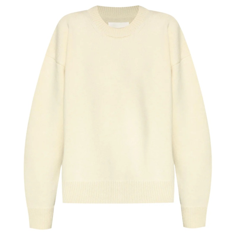 Lambswool Cashmere Blend Knit Sweater