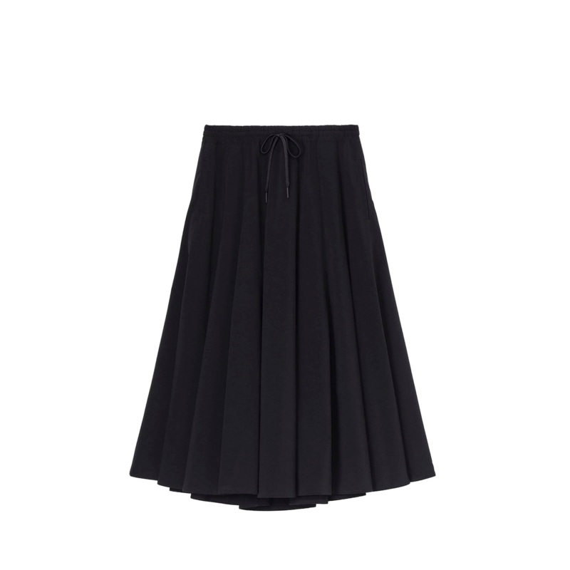 Paneled Flare Skirt
