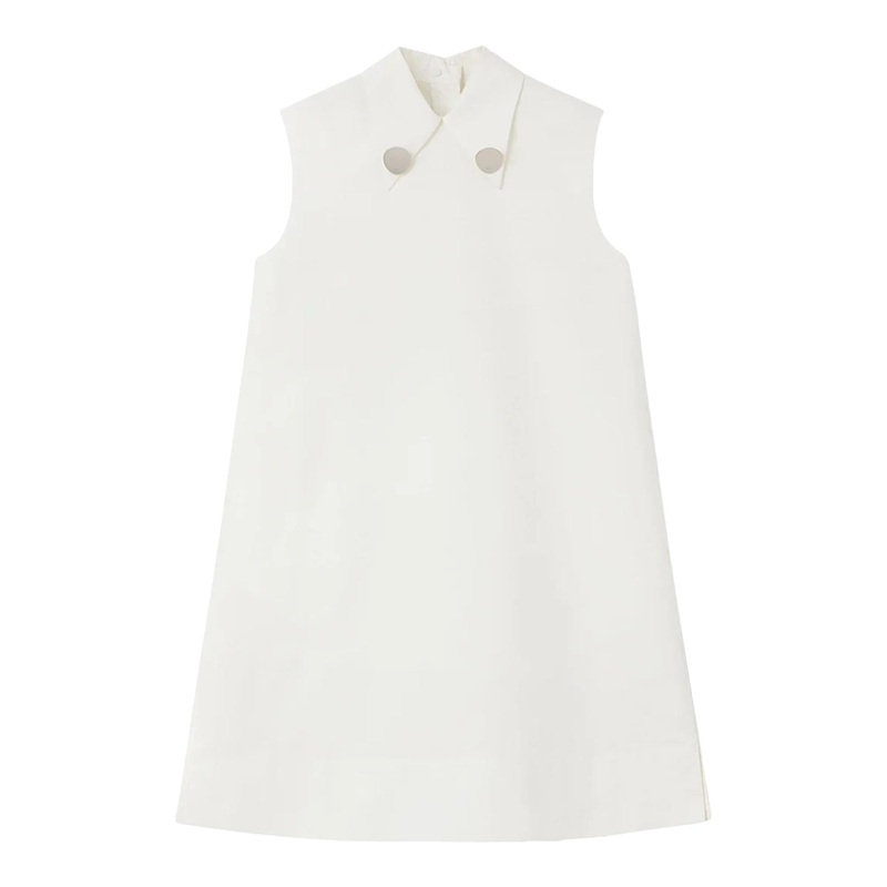 Tunic Dress With Clean Front