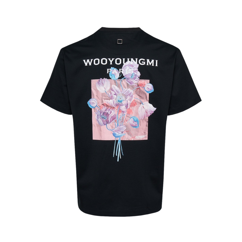 Eyetrick Flowerprint On Back T-Shirt