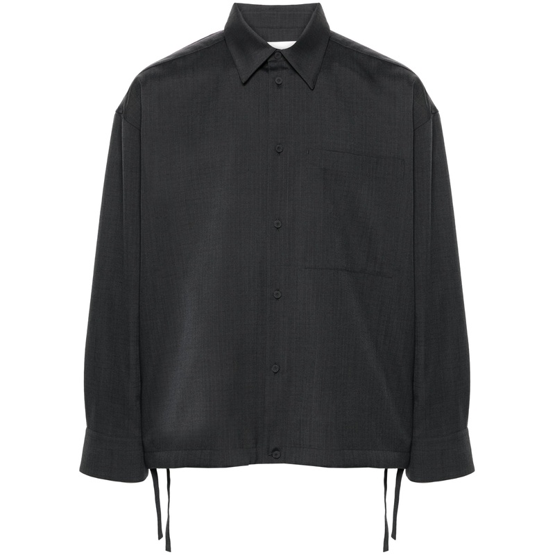 Fine Wool Ripstop Blouson