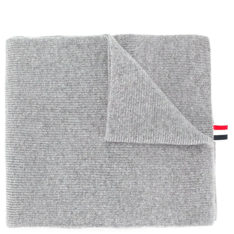 Full Needle Rib Scarf Men