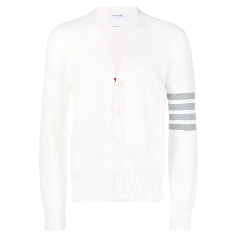 Milano Stitch V Neck Cardigan Men