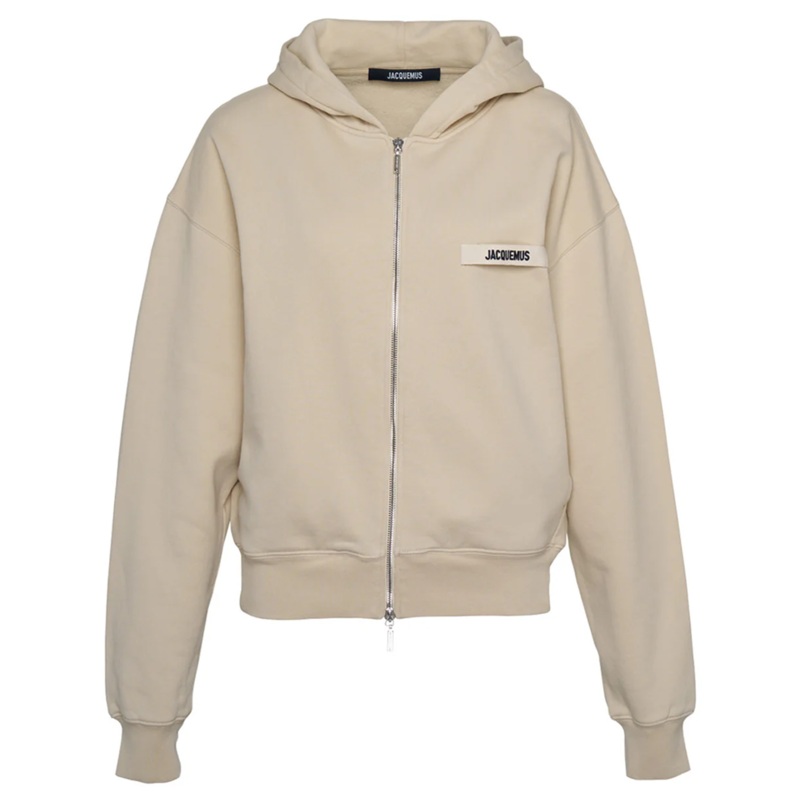 Le hoodie Gros Grain zippe