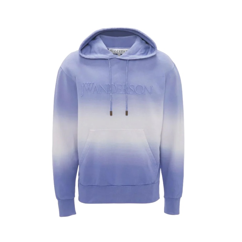 Logo Embroidery Gradient Hoodie