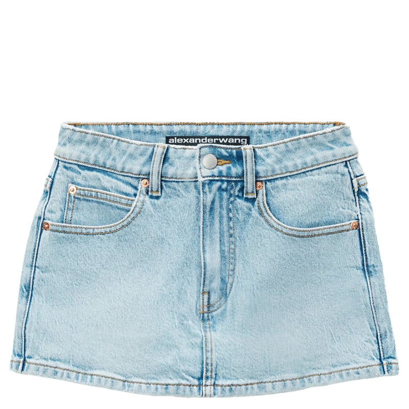 Mid Rise Stretch Skort