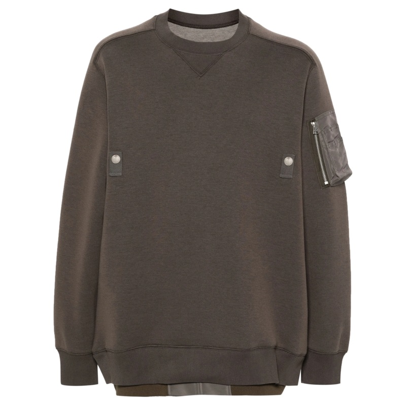 Sponge Sweat Nylon Twill Pullover